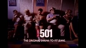 Nick Kamen strips in launderette in iconic Levis ad