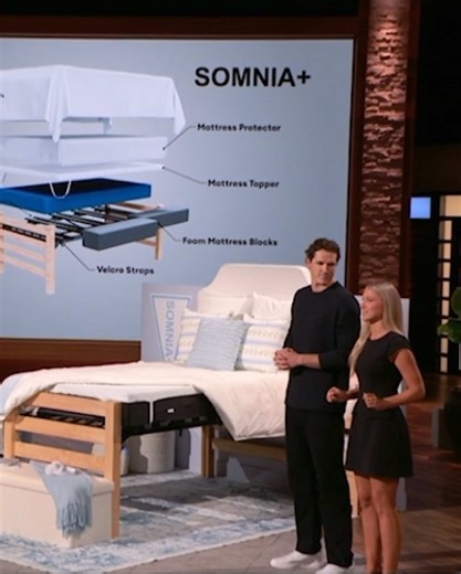 Catch SOMNIA on @sharktankabc tonight at 10/9c on ABC 🛌🦈✨