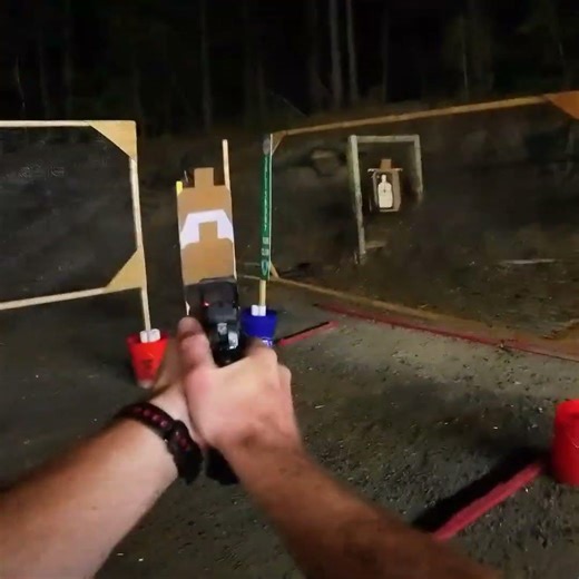 92% classifier run. uspsa Master