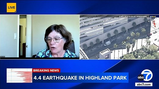Earthquake shakes Los Angeles area, centered near Highland Park