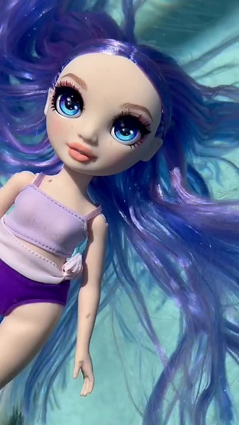 Anyone else in the mood to go swimming? 🌊✨ Rainbow High Swim & Style ... | Swimming