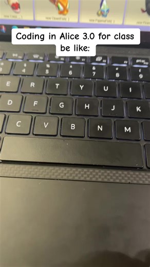 Alice is a 3D program I use for Java fundamentals class and it is the weirdest experience ever. Why the fish look like that!😂🤣 #programming #program #3d #Java #javafundamentals #classwork #funny #computerwork #aliceprogramming