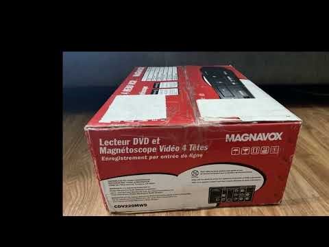 MAGNAVOX CDV220MW9 Combo VCR/DVD 4-Head Player Brand New In Box Free Shipping