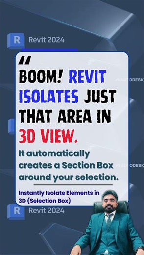 Tip-10: Instantly Isolate Elements in 3D (Selection Box)