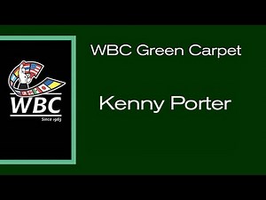 Kenny Porter at the WBC Green Lounge