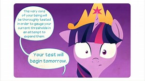 MLP同人漫画配音-公主的考试