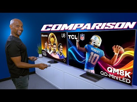 Hisense U8QG VS TCL QM8K Comparison | Who Wins !