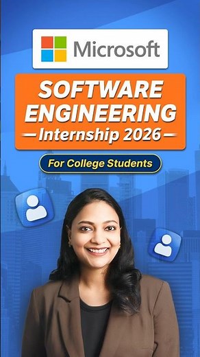 Microsoft Software Engineering Internship 2026