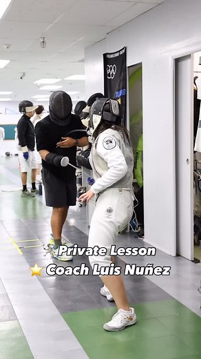 1.1K views · 222 reactions | Sharpen your skills. Elevate your game. Private lessons with Coach @fencingluis are your fast track to fencing success. From footwork precision to tactical mastery, get the one-on-one attention you need to dominate the strip. 鷺 Private Lessons ⭐️ Coach Luis Nuñez Train with the best at Space City Fencing Academy! Reserve your spot now: https://spacecityfencingacademyinc.pike13.com/categories/90359 | Space City Fencing Academy | Facebook