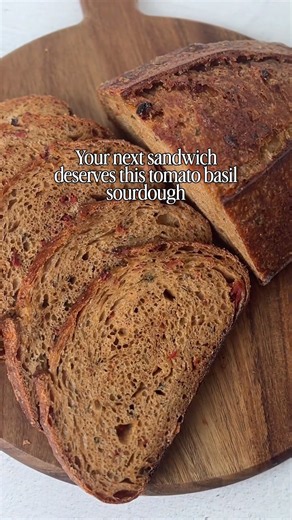 15 Test Bakes Later, I Finally Cracked Sourdough Tomato Basil Bread