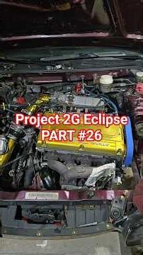 Timing a 6 bolt 4g63t with a 7 bolt oil pump. #4g63 #dsm #projectcar #turbo #mitsubishi