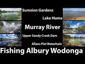 Fishing Albury Wodonga Area