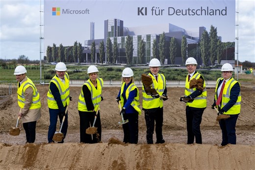 German giant data center from Microsoft Azure can process 520 megawatts