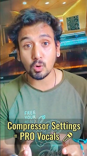 Compressor Settings for Pro Vocals | Studio Quality Vocal Mixing Made Easy! 🎤🔥