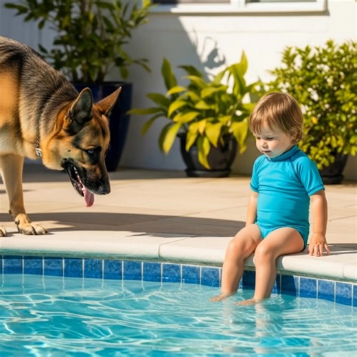240K views · 4.2K reactions | “Una soleada mañana junto a la piscina parecía perfecta… hasta que el perro se acercó de repente al niño — y lo que ocurrió después dejó a todos sin aliento”... Leer más | Cute Puppies | Facebook