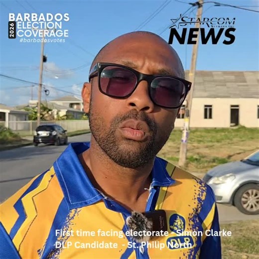 Several first timers will be facing the electorate in the upcoming General Election. Starcom Network News caught up with DLP St. Philip North Candidate, Attorney Simon Clarke just outside his constituency office at Shrewsbury. Clarke spoke to concerns of residents and shared plans regarding public transport, cost of living, crime and maintenance of roads. #starcomnetworknews #thelatest #barbados | Starcom Network News