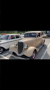 1934 Ford 5W COUPE #rodsandkustomswithlars #hotrod #carshow #shorts