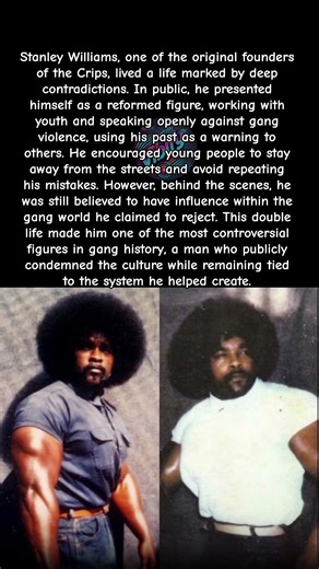 Stanley Williams: The Double Life of a Crips Founder#shorts