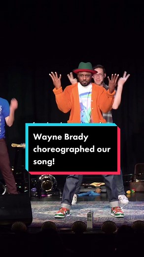 Wayne Brady Choreographs '4 Equally Handsome Boys'!