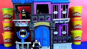 Play Doh DC Superhero Imaginext Batman Gotham City Play SET Play Doh Activities Play Dough