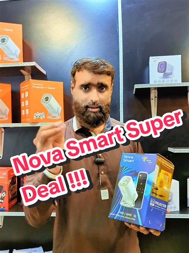 Nova Smart Android Projector: Mini Cinema Experience at Home