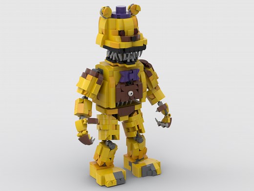 LEGO MOC-160116 Nightmare fredbear (Games 2023)