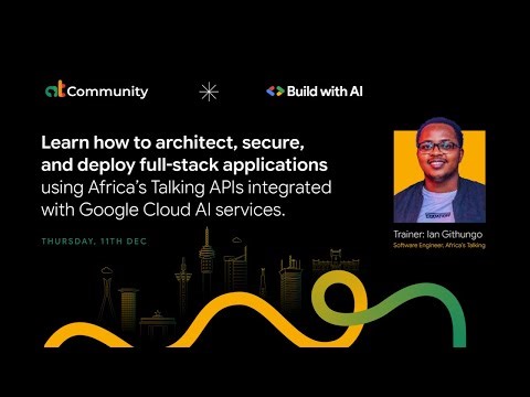 Africa's Talking and Google Capstone Project Launch