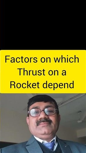 Factors on which Thrust on a Rocket depend I ‪@vyneet73‬ I