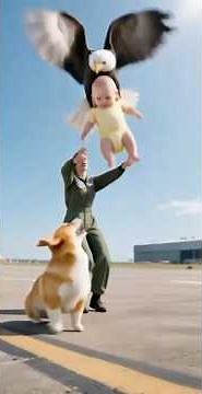Corgi Parachute Rescue Mission!