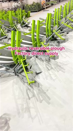 Our heavy-duty hydraulic reversible plough, supplied directly from the manufacturer, offers stable product quality and reliable production capacity, ensuring consistent delivery and dependable performance for agricultural machinery dealers. #flipplow #reversibleplough #agriculturalmachinery #ploughing #tractorploughing