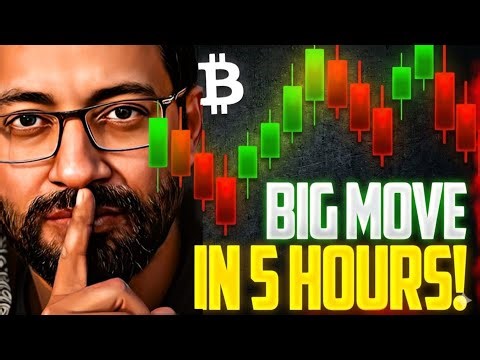 BIG MOVE IN 5 HOURS ⚠️ Latest Crypto Market Analysis & BTC News Updates Today