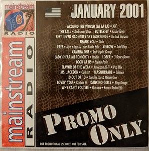 Various - Promo Only Mainstream Radio: January 2001