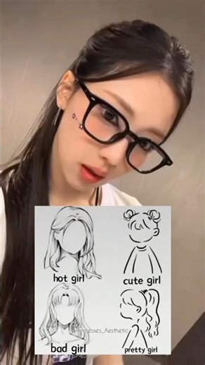 Ruka hairstyles | Hot vs Cute vs Bad vs Preety #ruka #babymonster #kpop #hairstyle #shorts