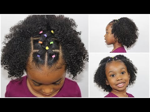 Elastic Hairstyle👧🏾 | Cute Hairstyles for Girls