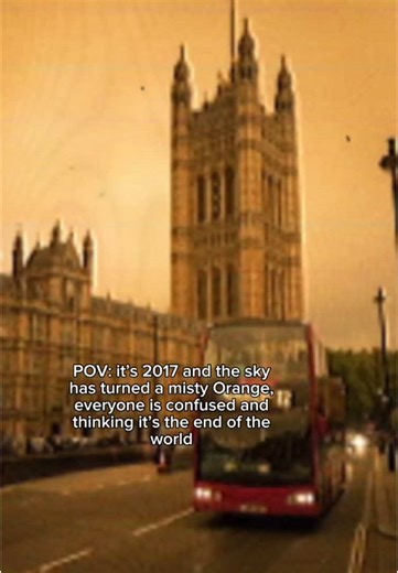 The Mysterious Orange Sky of October 2017 in the UK