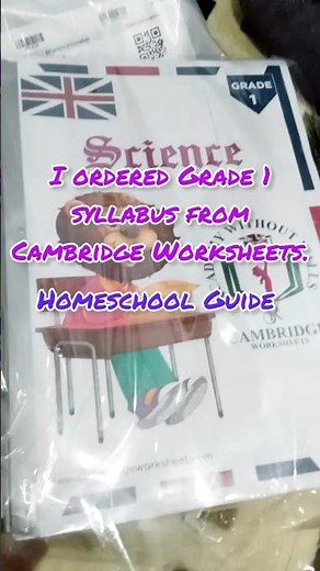 Ordered Grade 1 syllabus from Cambridge Worksheets | Homeschool Guide