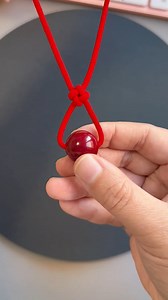 17K views · 34 reactions | Bead Knotting simple and Easy #reel | Art & Craft | Facebook