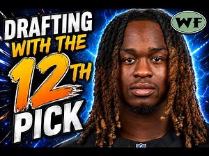 How to Do a Fantasy Football Draft from the 12th Spot