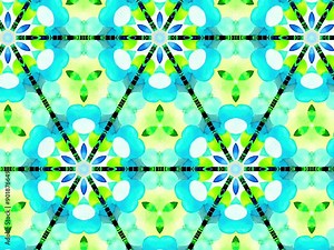 The bright colored pattern moves smoothly from top to bottom (the pattern does not change)