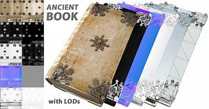 Ancient Book | 3D Props | Unity Asset Store