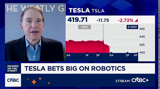 Tesla bets big on robotics
