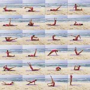 ¡¡ Llega el verano !! Que mejor excusa para sacar una de nuestras colchonetas y marcarte unos ejercicios en la playa como nuestra amiga Grace Hurry , te dejamos la más amplia variedad de colchonetas para ti http://bit.ly/1UjOt7m | Lifestyle Sport Spain