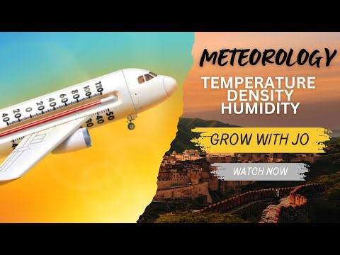 Aviation Meteorology Basics for Pilots! DGCA/ATPL | TEMPERATURE | DENSITY | HUMIDITY