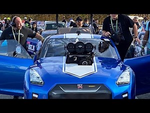 Street Outlaws - John Odom Sets the 1/4 Mile GTR Record! Impressive ET at World Cup Finals!