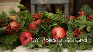 How to Make a Lush Holiday Garland