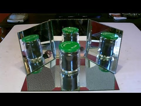 DIY 4-Mirror Solar Panel Cooker! (w/dual-walled vessel) - Xtra hot! - from recycled scrap! - cost $0