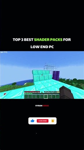 TOP 3 SHADER PACKS✨💫