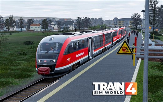 《模拟火车世界4》身为列车司机还得帮乘客找丢失的自行车 - 美因河谷铁路 | Train Sim World 4
