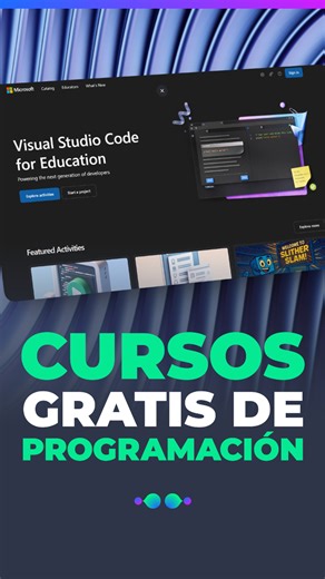Hello Everyone! on Instagram: "💻 ¿Querés aprender a programar gratis con herramientas de Microsoft? Microsoft y Visual Studio Code ponen a disposición cursos gratuitos de programación pensados para principiantes y desarrolladores que quieren mejorar sus habilidades usando VS Code como entorno principal. 👉 En VSCode Edu vas a encontrar contenido para aprender a programar de forma práctica, con ejercicios guiados, ejemplos reales y un enfoque ideal para estudiantes, autodidactas y perfiles junio