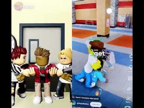 roblox fight in a school 😱 #robloxfightinaschool #robloxgameplay #fightinggames